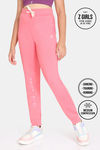 Zelocity Quick Dry Gym Joggers - Sun Kissed Coral — thumbnail 1